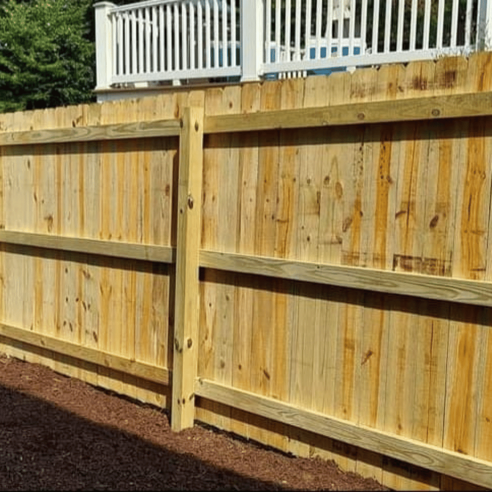 Wood fence 5