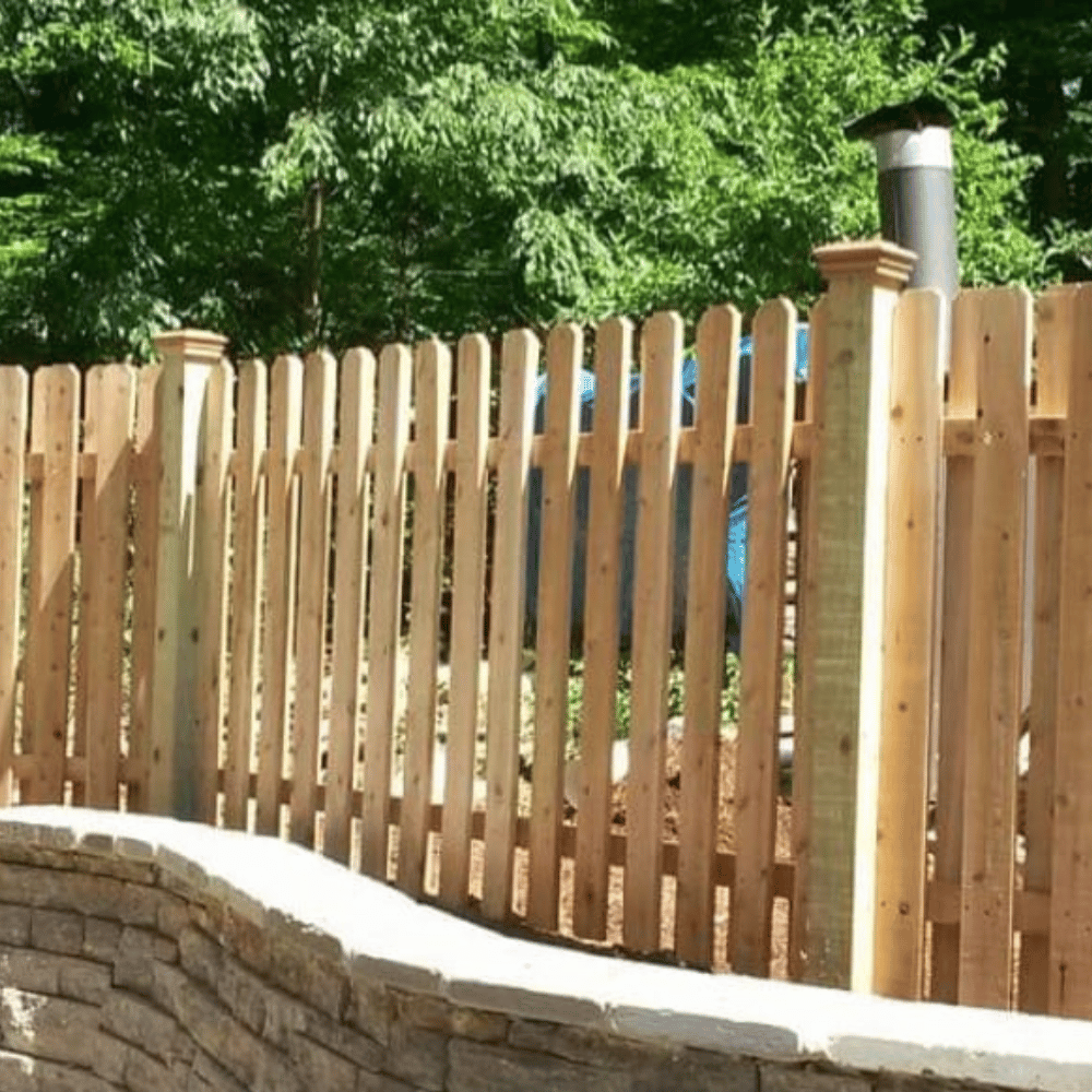 Wood fence 6